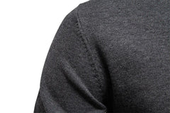 Cotton Sweater Pullover V-neck