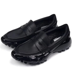 Leather Loafers Walking Breathable Shoe