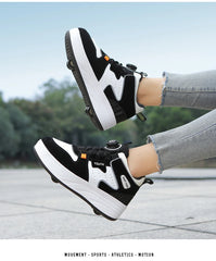 Chaussure à roulettes