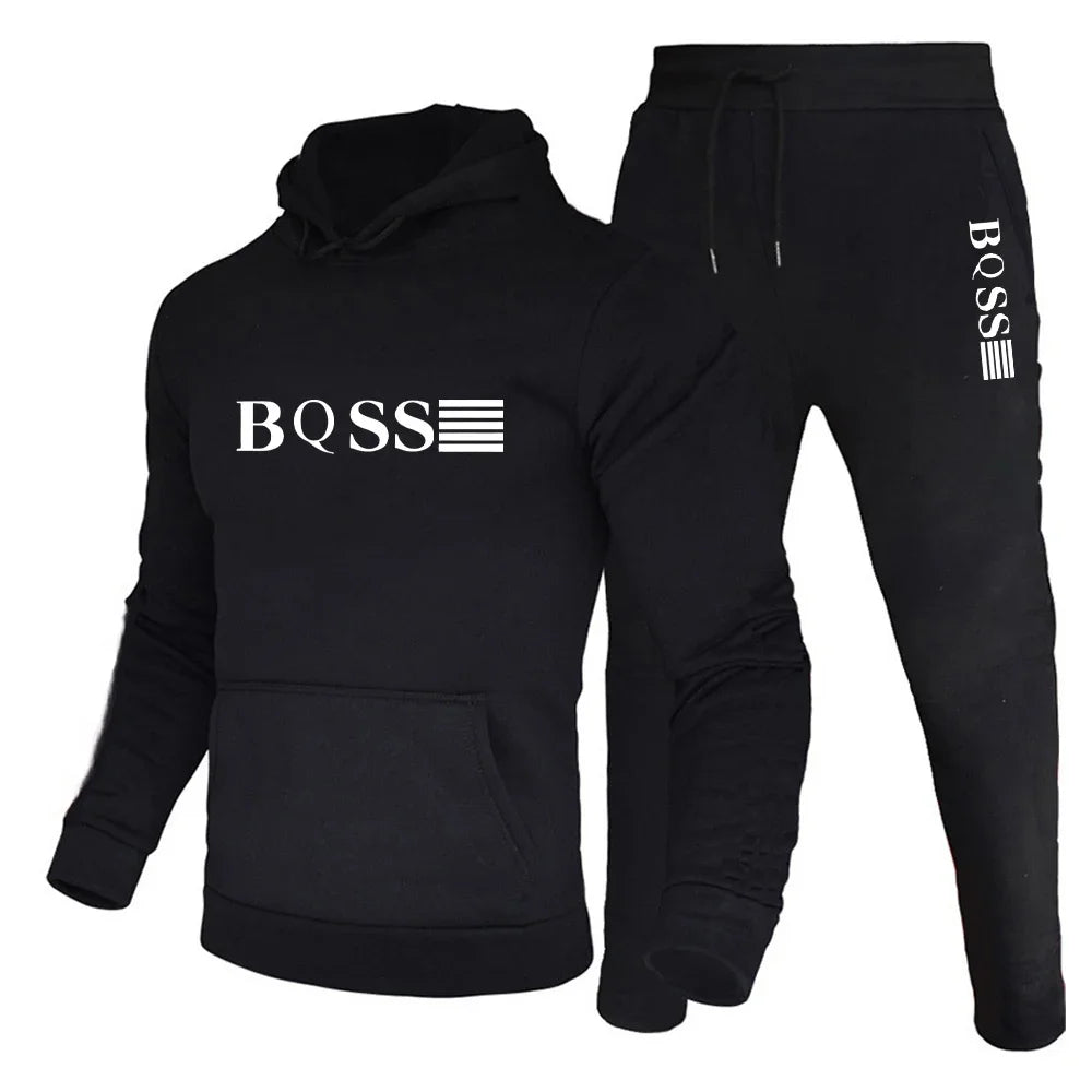 Sports Suits Fashion Tracksuit Women Hoodies + Pants Two Pieces Sets