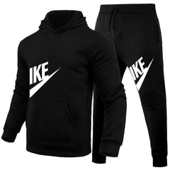 Casual Sports Tracksuits Fashion Hoodies +Pants Suit