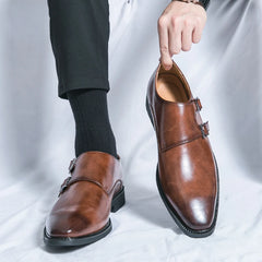 Derby Leather Shoes Career Shoes Plus Size 38-46
