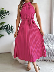 Robe plissée