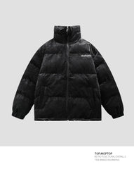 Cotton Jacket Stand Collar Vintage Jacket
