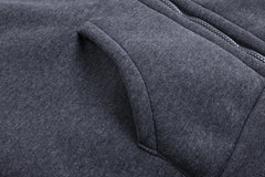 Hooded Plush Coat Fleece Hoodies Sweatshirt Long Sleeve Jacket