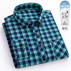 Flannel Plaid Long Sleeve Shirts