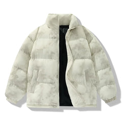 Collar Parkas Thick Padded Jackets
