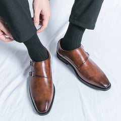 Derby Leather Shoes Career Shoes Plus Size 38-46