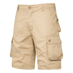 Multi-Pocket Cotton Comfortable Nickel Pants