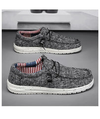 Leisure Sneakers Breathable Lightweight Outdoor Canvas Shoes