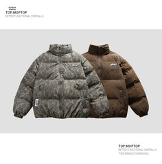 Thick Bomber Puffer Soft Jacket