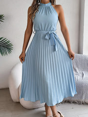 Robe plissée