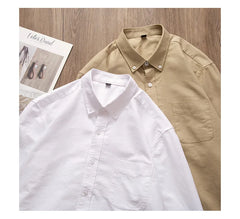 Classic fit fashion 100%Cotton long-sleeve shirt
