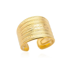 Gold Stainless Steel Rings