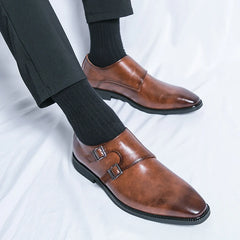 Derby Leather Shoes Career Shoes Plus Size 38-46
