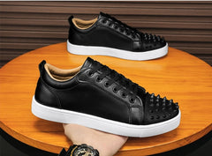 Sneakers Leather Skateboard Shoe