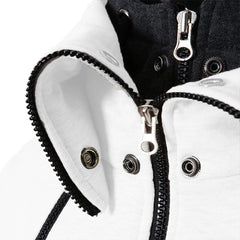 Zipper Men Jackets Fleece Coats Bomber