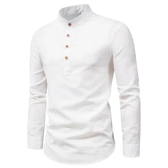 Cotton Long-Sleeved Shirts