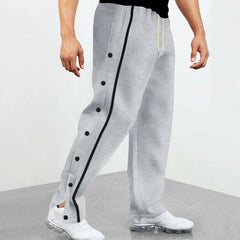 Coss-border leisure sports breasted loose straight drum draw rope large pant