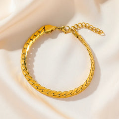 Waterproof Stainless Steel Metal Chain Necklace Bracelet