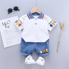 Baby Boy Clothes Set T-shirt+Short