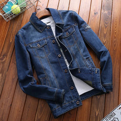 Cashmere denim jacket