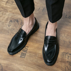 Handmade Soft Leather  Loafers Shoes Shoes Breathable