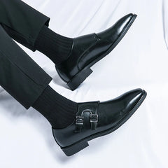 Derby Leather Shoes Career Shoes Plus Size 38-46