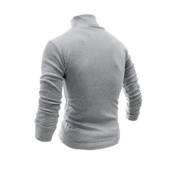 Cotton Half High Neck Base Sweater