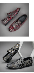 Vintage Men's Mocassins Loafers Shoes