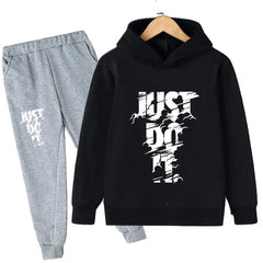 Sportswear Boys and Girls Hoodie+Pants 2-piece Set