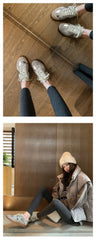 Vintage Wind Genuine Leather Board Shoes