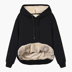 Hooded Plush Coat Fleece Hoodies Sweatshirt Long Sleeve Jacket