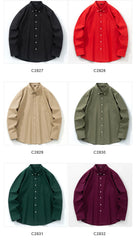 Classic fit fashion 100%Cotton long-sleeve shirt pocket slim fit