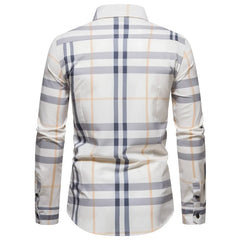 Long Sleeve   Shirt Stripes Thin Shirts