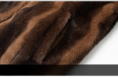 Retro Brown Thicken Warm Coat