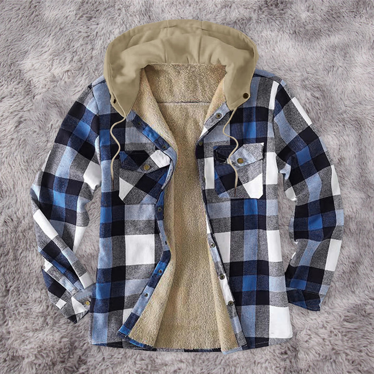 Fall Winter Jacket  Single-breasted