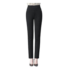 High Waist Casual Stretch Pockets Solid Color Match Top Slim Fit