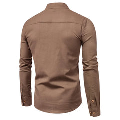 Cotton Long-Sleeved Shirts