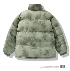 Collar Parkas Thick Padded Jackets