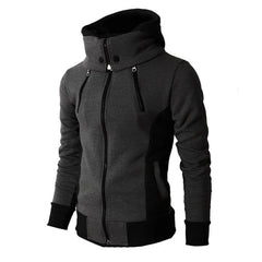 Zipper Men Jackets Fleece Coats Bomber