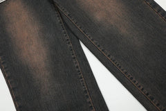 Baggy Pants Mens Y2k Jeans Cotton Casual Denim Trousers