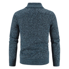 Sweater Jacket  Cold Coat Fleece Zipper Cardigan