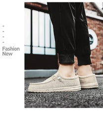 Leisure Sneakers Breathable Lightweight Outdoor Canvas Shoes