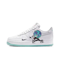 Nike Air Force 1 Low"Carabiner Swoosh"White Red Casual Retro Sneakers