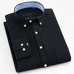 Stylish Cotton Blend Solid Shirt