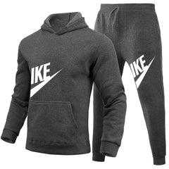 Casual Sports Tracksuits Fashion Hoodies +Pants Suit