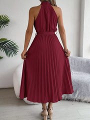 Robe plissée