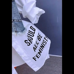 Splicing Fashion Denim Shirt