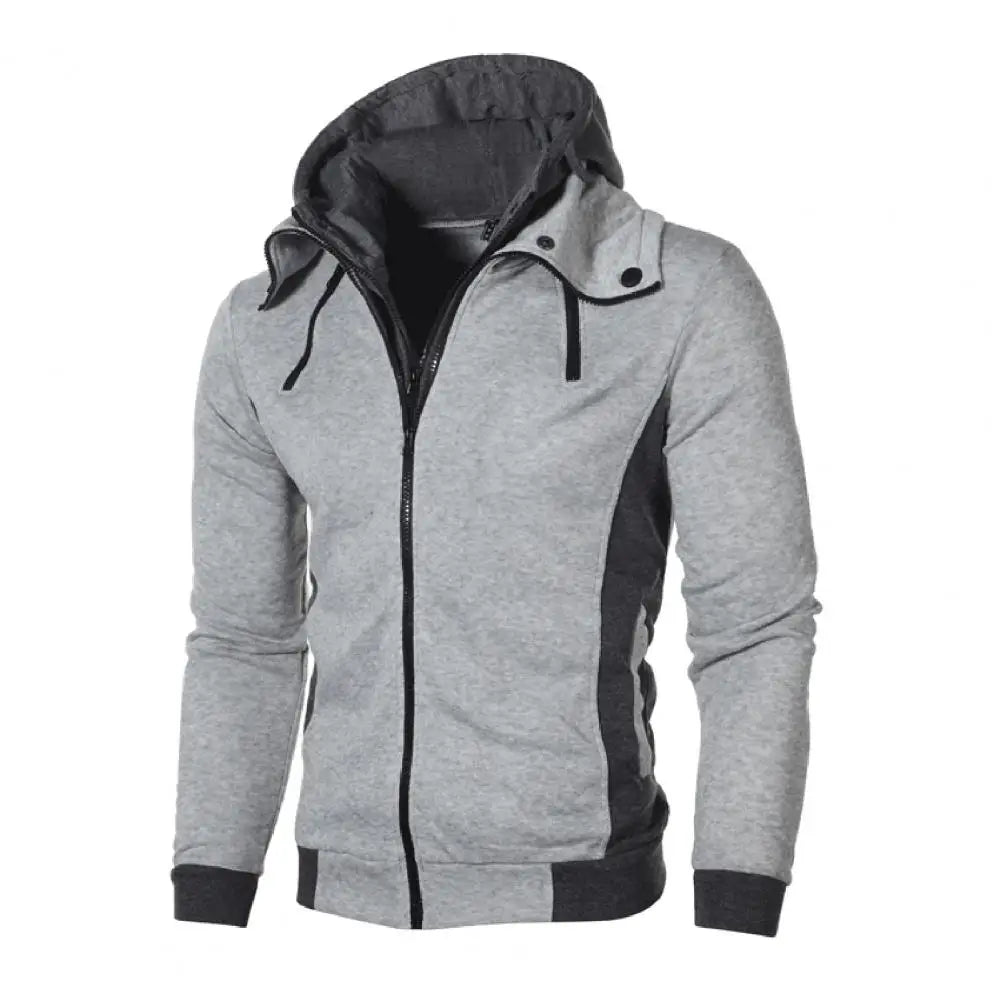 Thicken Zip Up Coats Hooded Jacket